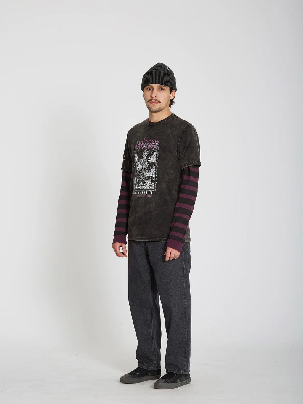 Camiseta Volcom Vaderetro Black