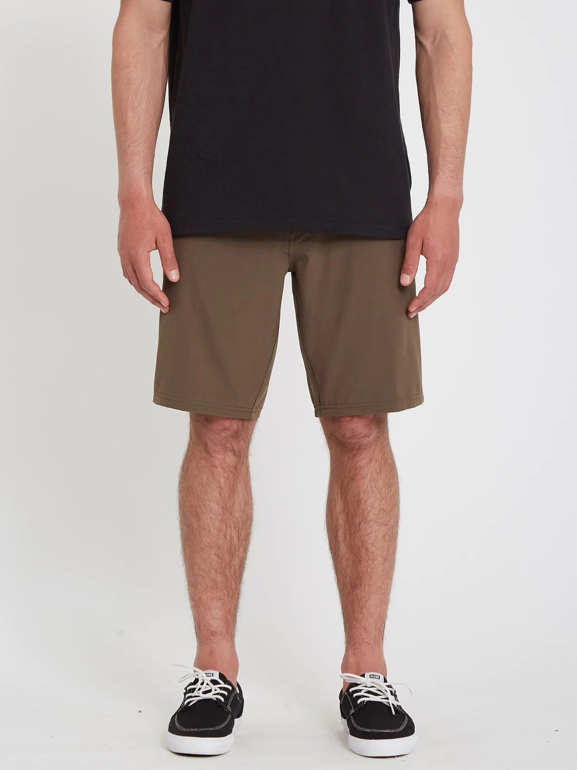 Volcom Frickin Cross Shred Shorts 20" Tarmac Brown