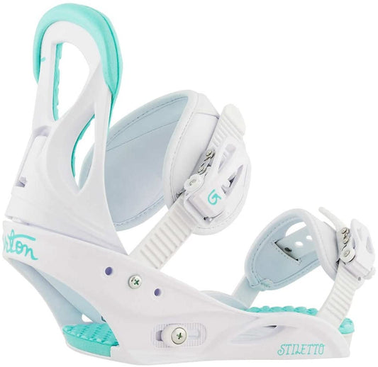 Produtos mais vendidos | Burton | Women Burton Snowboard binding Stilleto White  | Fijaciones, Snowboard, Women | 