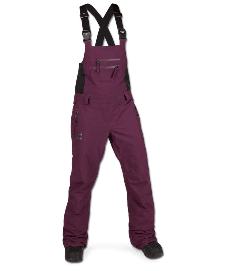 Volcom | Women's Aria GTX Bib Overall ORC  | Pantalones, Pantalones Nieve Mujer, Snowboard, Unisex, Women | 