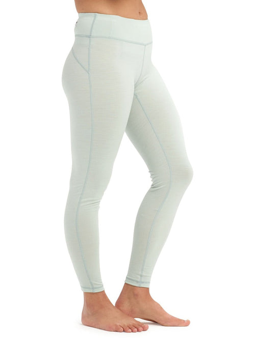 Burton | Women's Burton Midweight Merino Pant AQUA GRAY  | Ropa Termica, Snowboard, Women | 