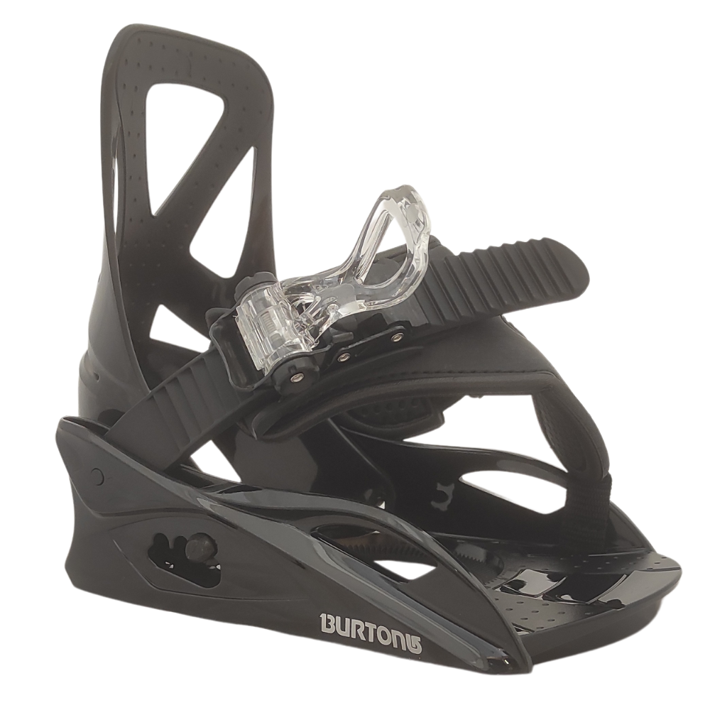 Burton | Youth Lease Grom Bindings Black  | Fijaciones, Men, Snowboard | 