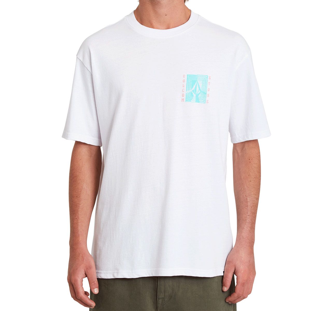 T-shirt Volcom Reverberazione bianca