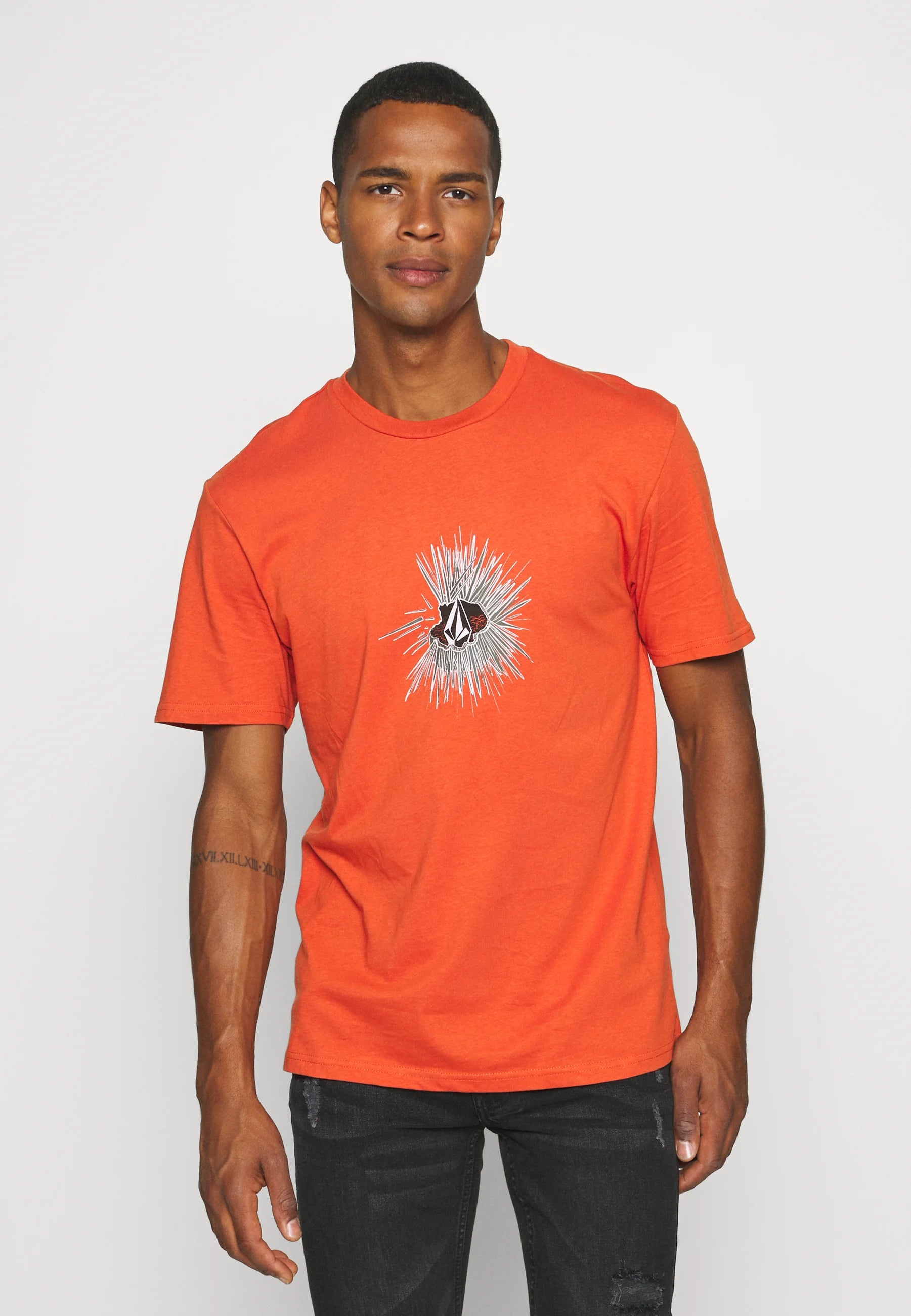 Camiseta Volcom Gony Basic SS Burnt Ochre | Camisetas de hombre | Camisetas manga corta de hombre | Volcom Shop | surfdevils.com