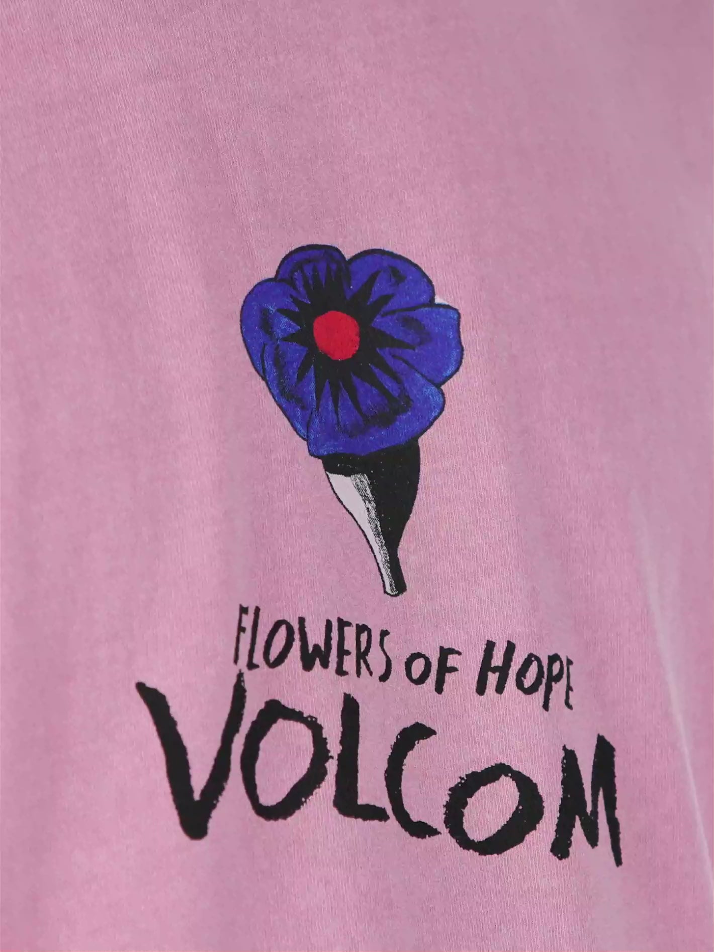 Maglietta Volcom Fa Bob Mollena Paradise Pink
