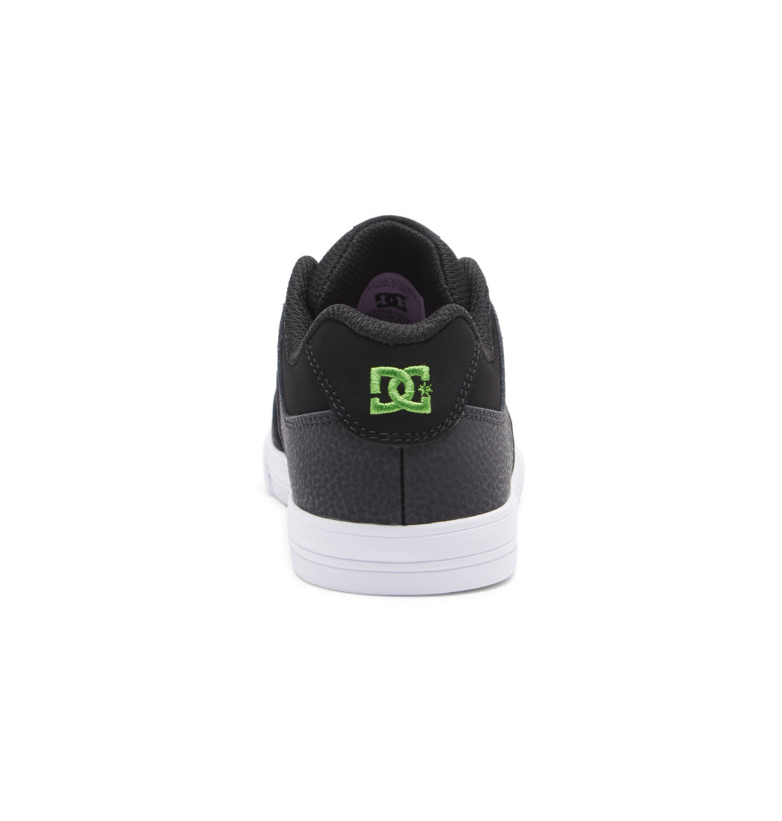 DC Pure Black/Grey/Green Sneakers