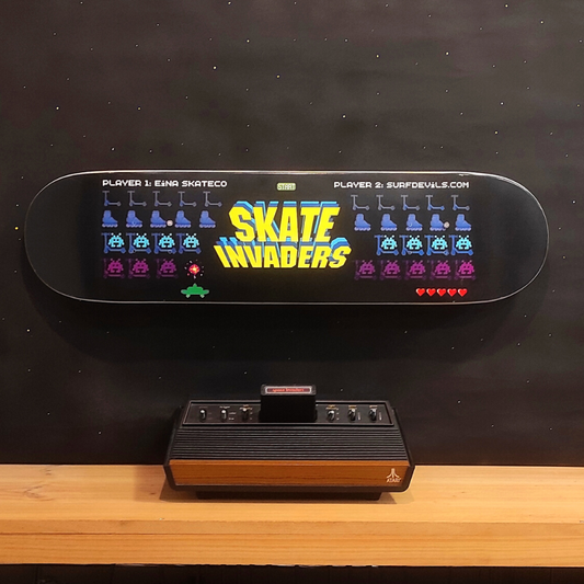Tabla skate space invaders