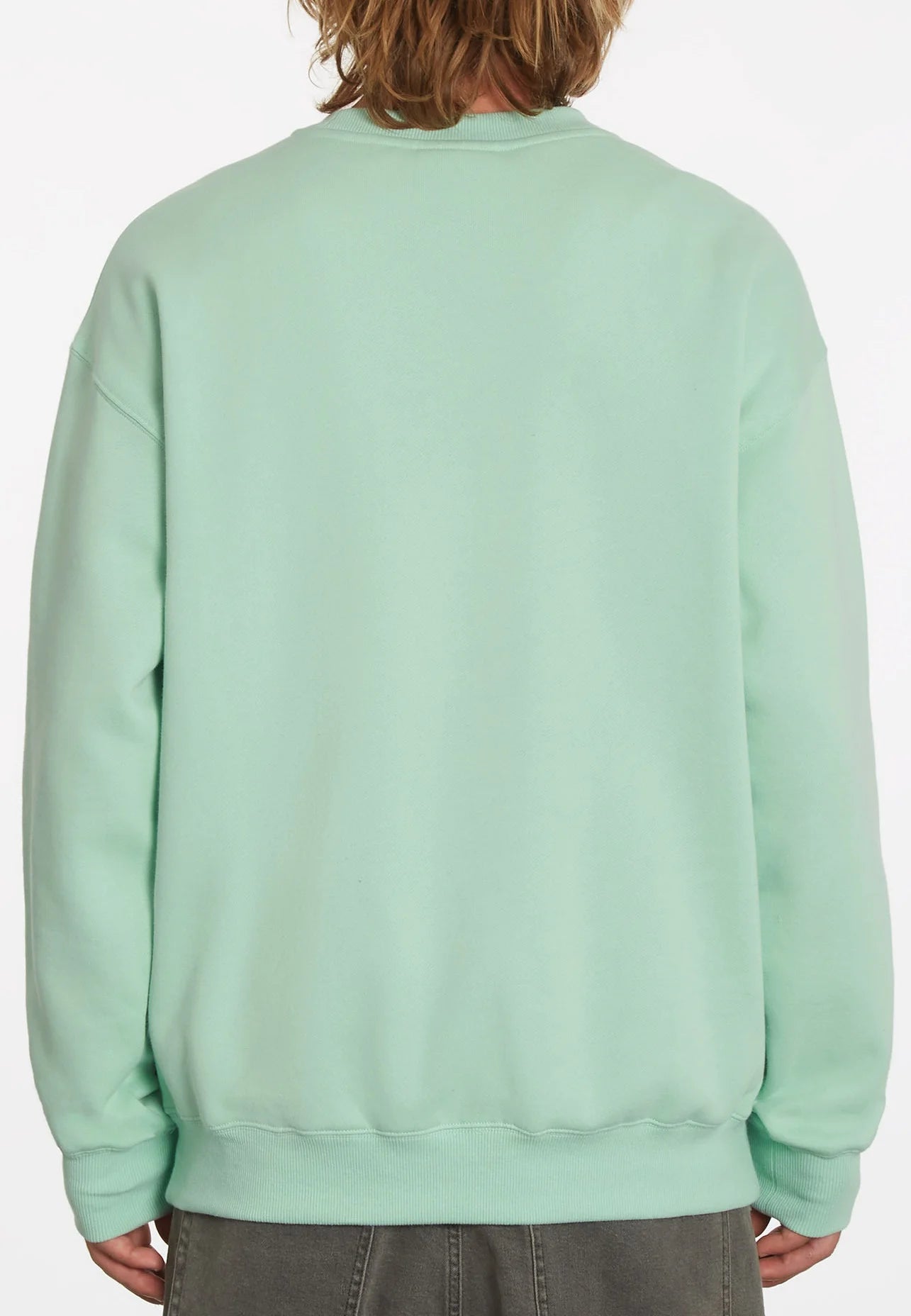 Volcom Single Stone Crew Lichen Green Sweatshirt