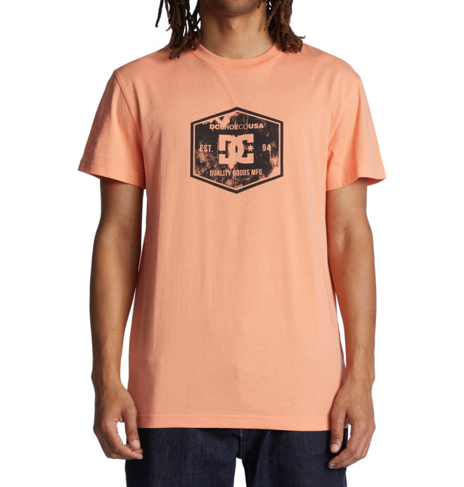 Camiseta Dc Shoes  | Dc Shoes Camiseta Chain Link Papaya Punch