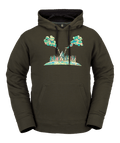 Volcom | Volcom Di Pullover Fleece Saturated Green  | Men, Snowboard, Sudaderas Snowboard | 