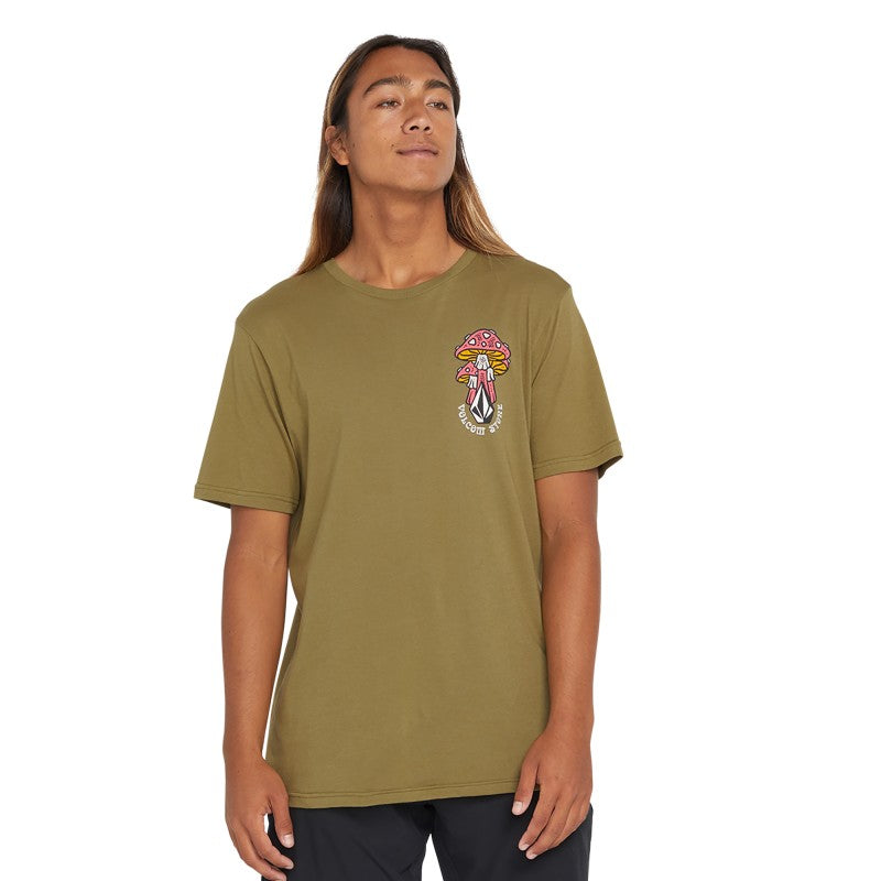 T-shirt Volcom Euro Blanc