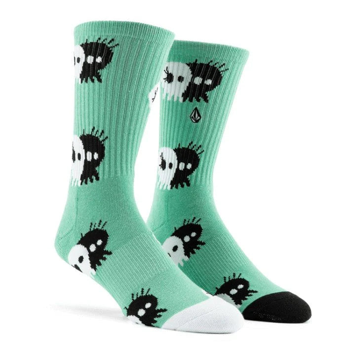 Volcom True Sock PR Whitecap grau