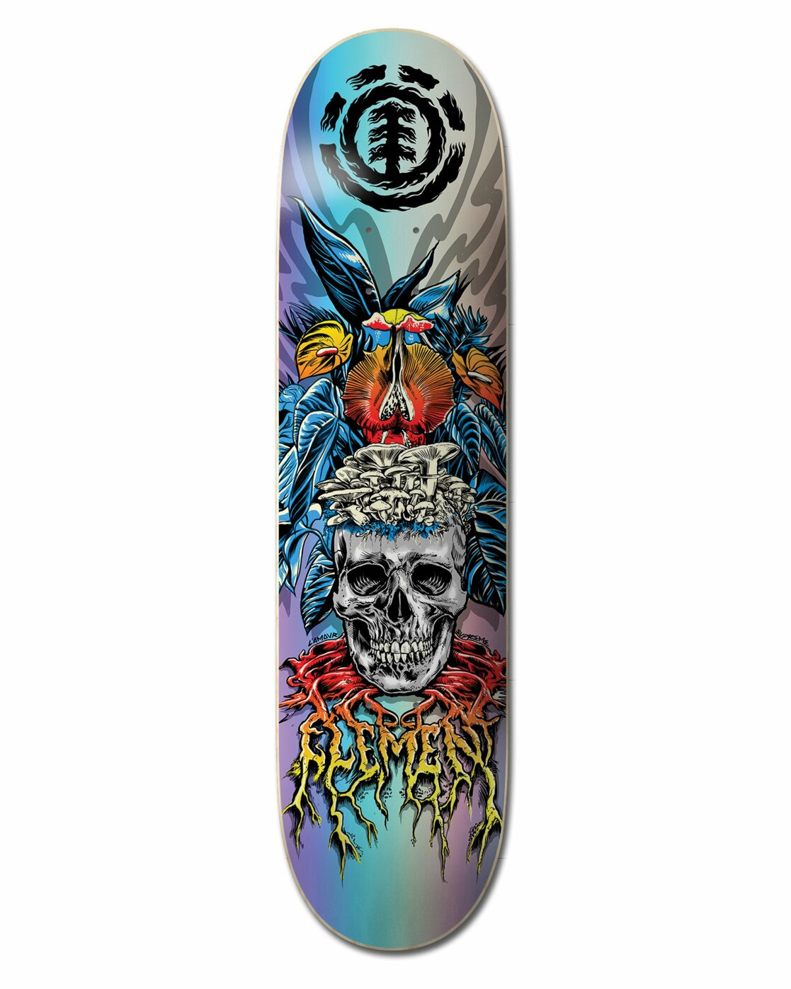Element Skateboard Deck 8,25" Lamour Skull