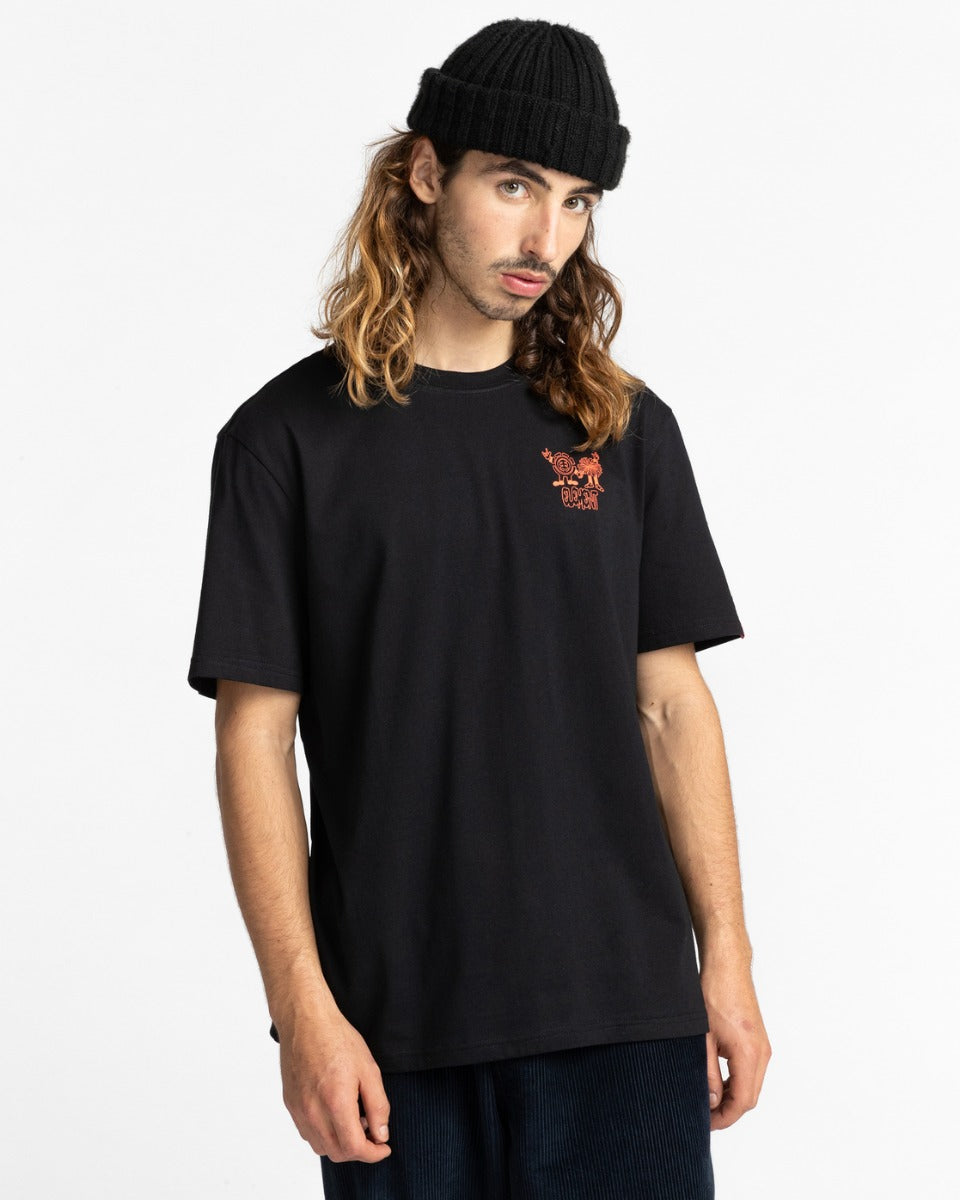 Element | Element Uccello SS Flint Black  | Camisetas, Camisetas manga corta, Men, Ropa | 